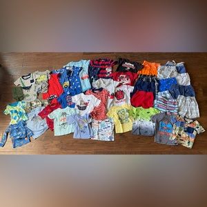 18 Month Short Sleeve and Shorts Boy Clothing Bundle